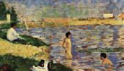 Georges Seurat Study for A Bathing Place at Asnieres china oil painting reproduction